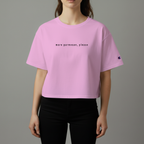 Women's Cropped Tee – PARMESAN