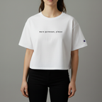 Women's Cropped Tee – PARMESAN