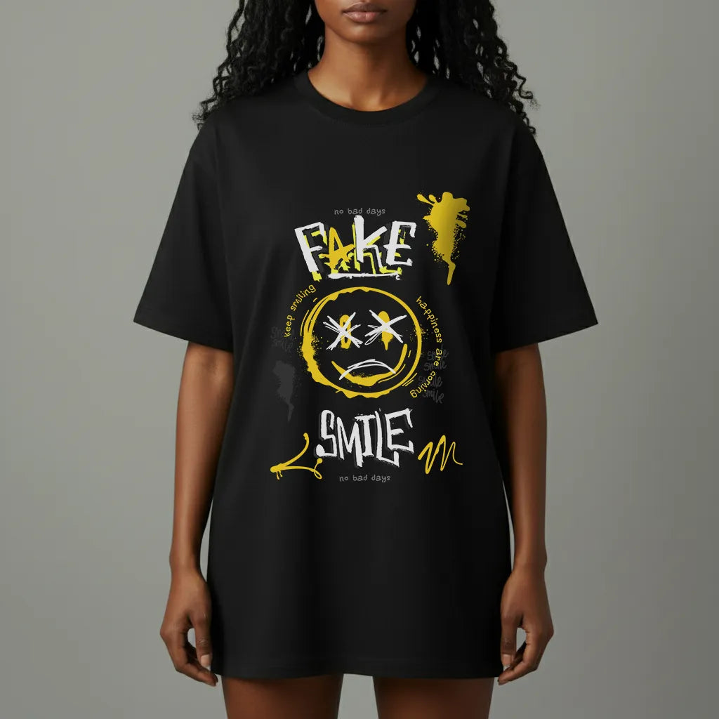 Unisex Tee – FAKE SMILE