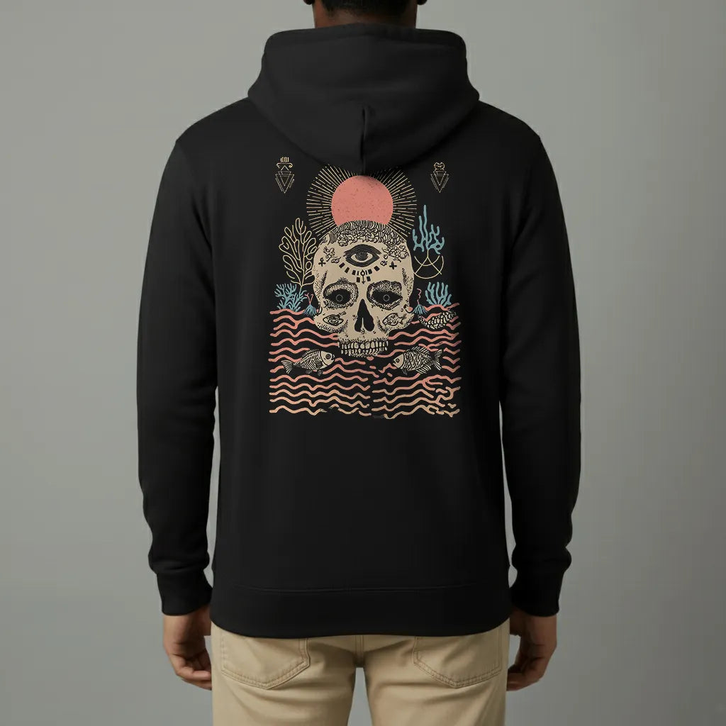Unisex Pullover Hoodie – SACRED SKULL