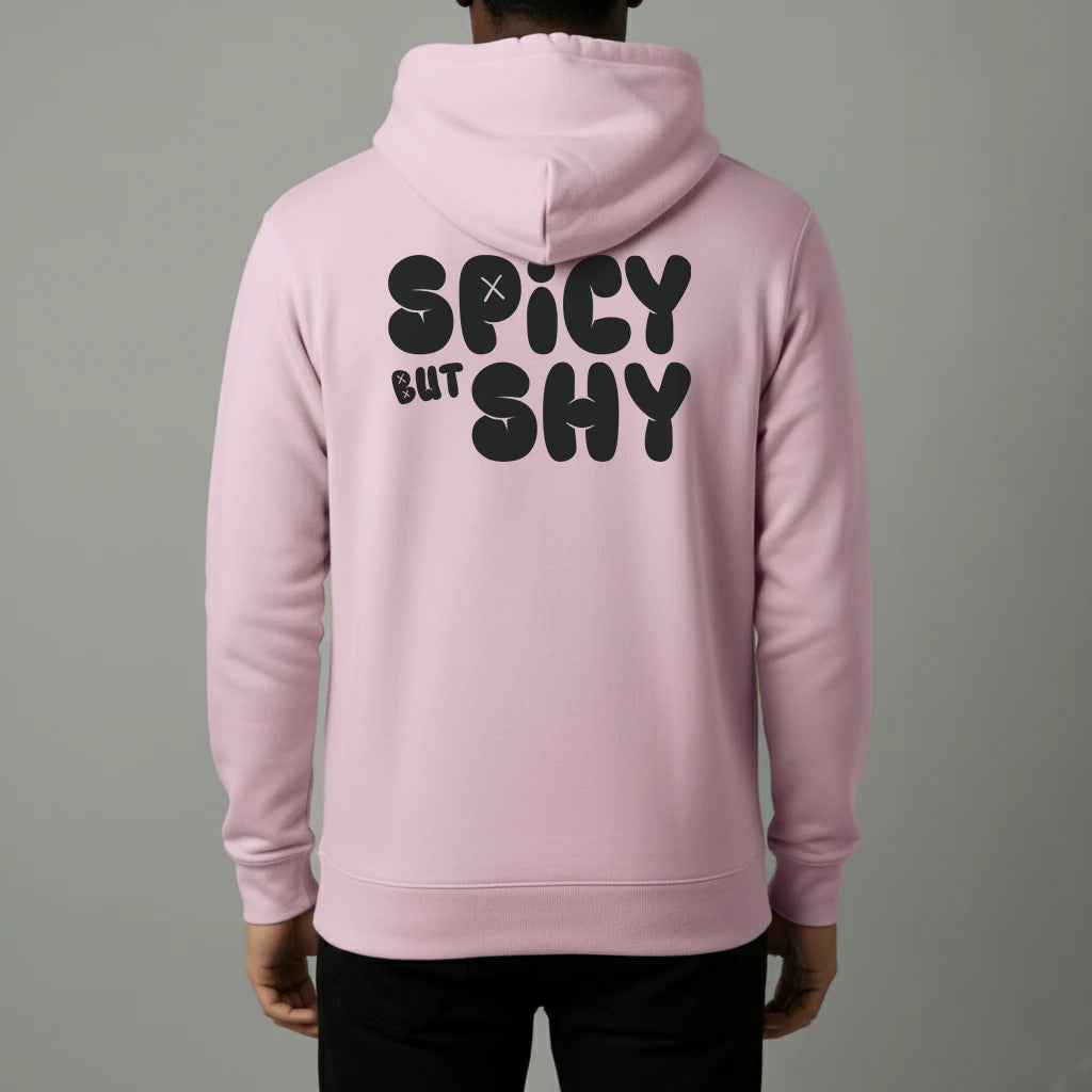 Unisex Pullover Hoodie – A BIT SHY BUT SPICY