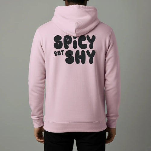 Unisex Pullover Hoodie – A BIT SHY BUT SPICY
