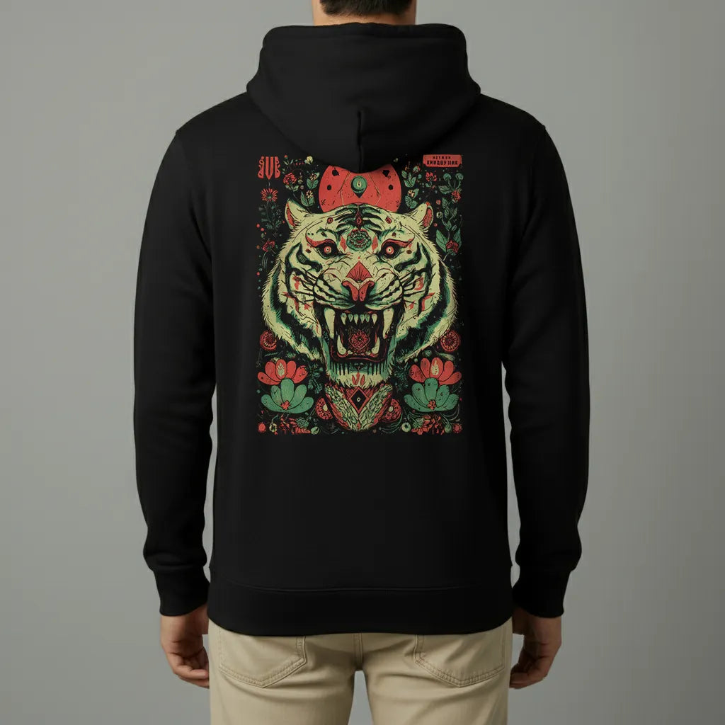 Unisex Pullover Hoodie – TIGER JP